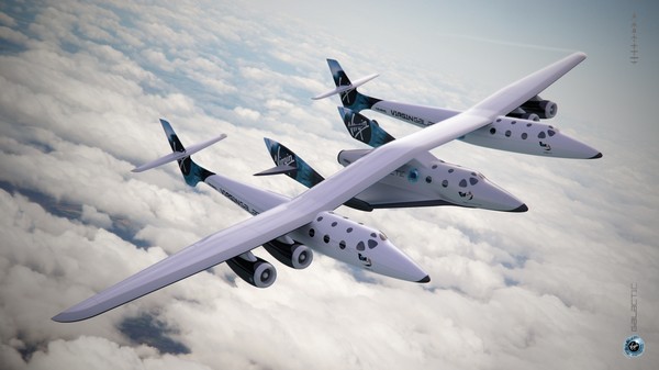 whiteknighttwo-spaceshiptwo Virgin Galactic