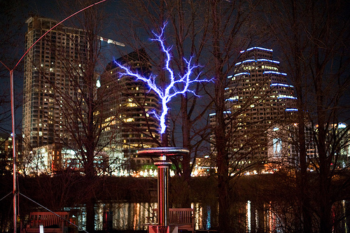Faraday + Star Wars + Tesla Coil + Crazy People = Awesome!