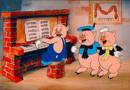 3littlepigs Three little pigs and the wolf? Not anymore!