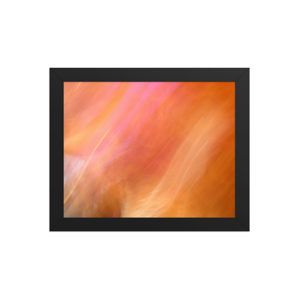 Afterglow I — framed print