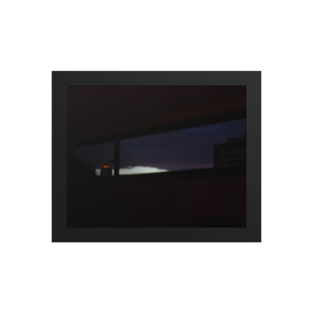 Blue Hour II — framed print