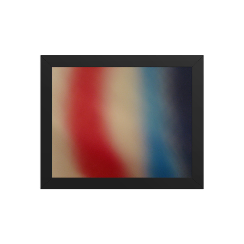 Blur Study — framed print