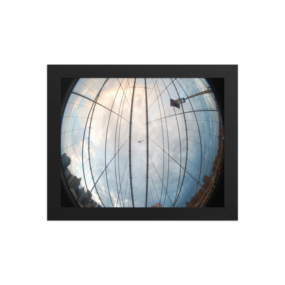 Brooklyn Bridge I — framed print