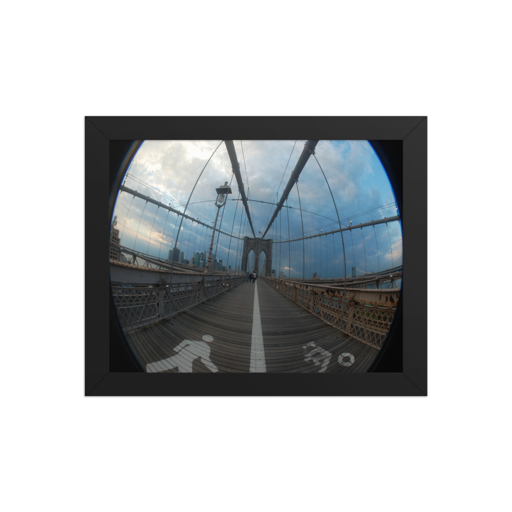 Brooklyn Bridge VI — framed print