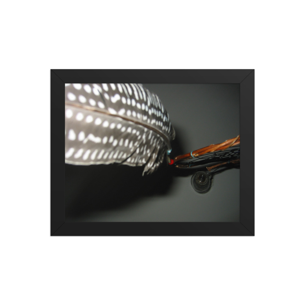 Feather — framed print