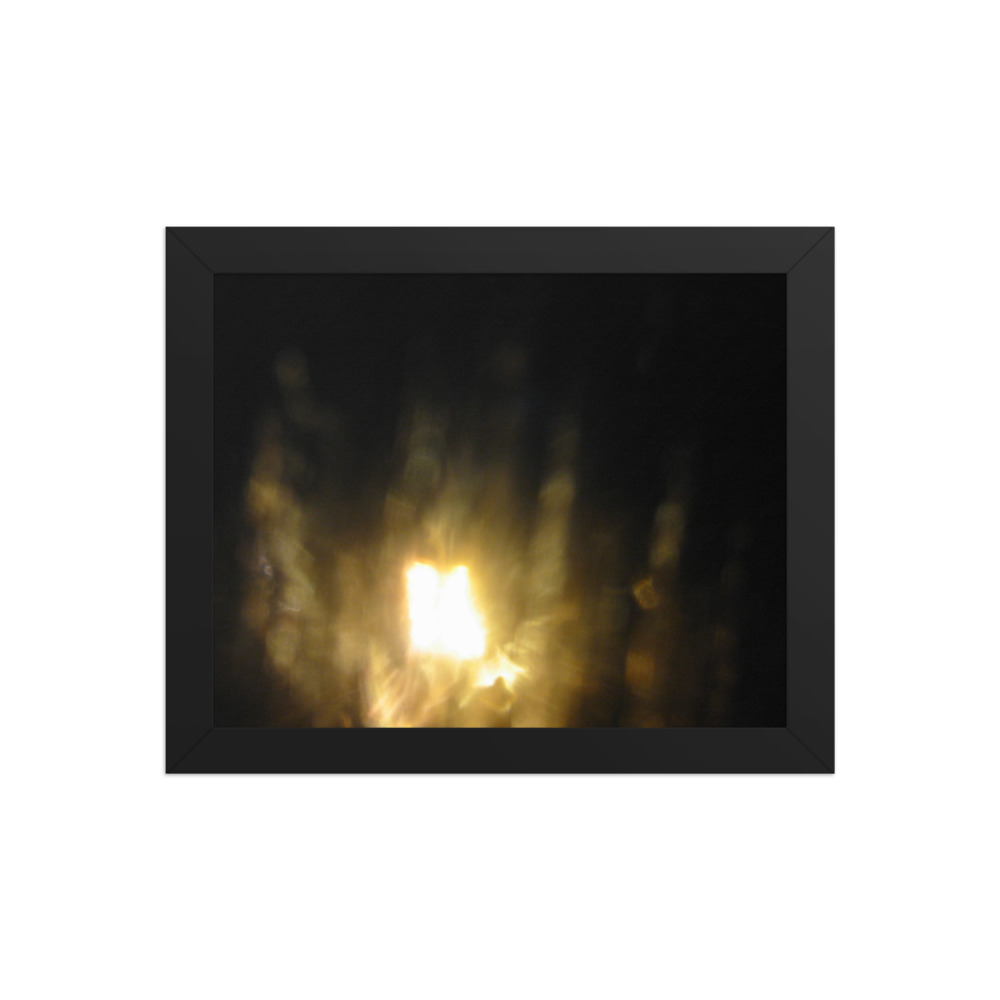 Flare — framed print