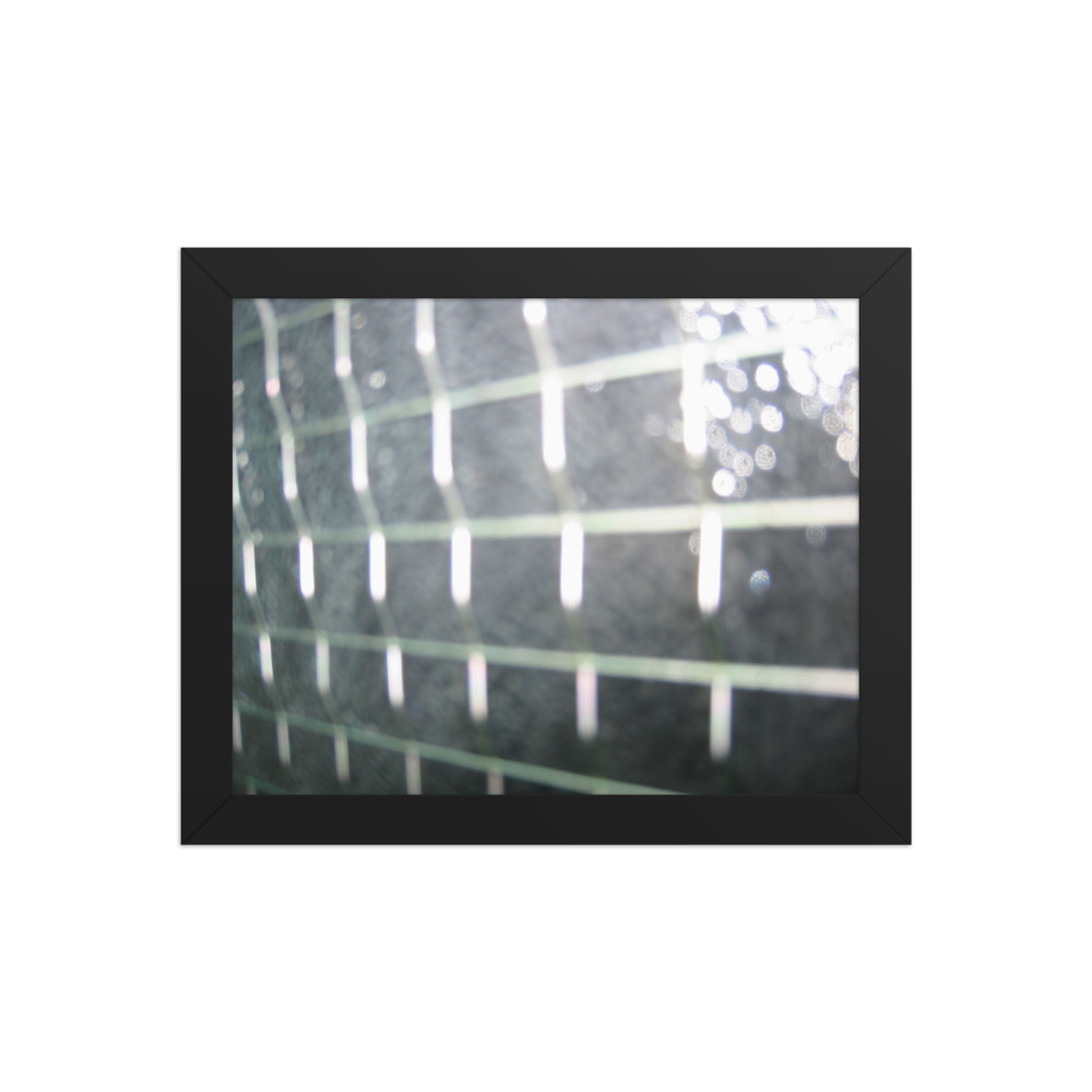 Grid I — framed print