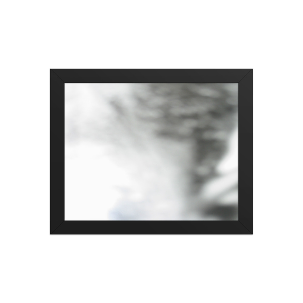 Haze — framed print