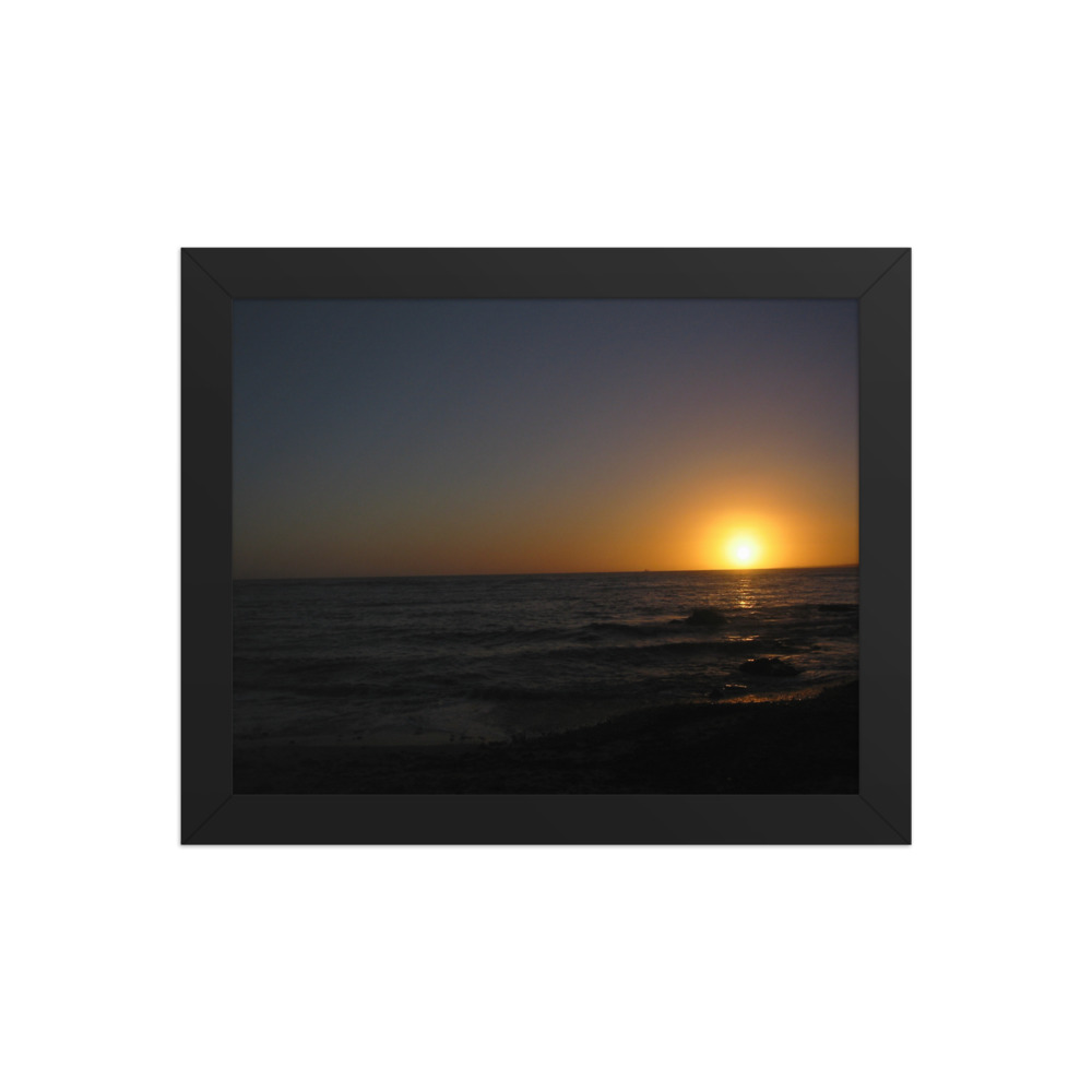 Punta, Enero IX — framed print