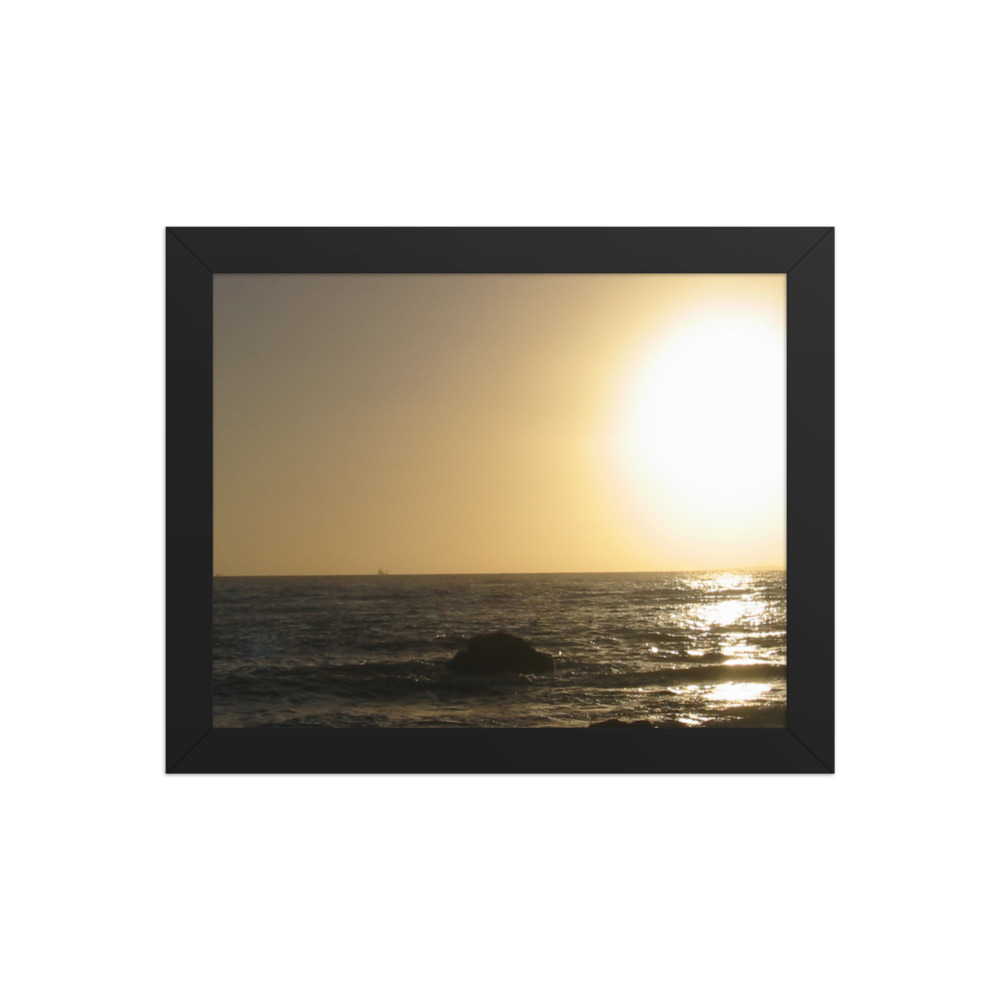 Punta, Enero VI — framed print