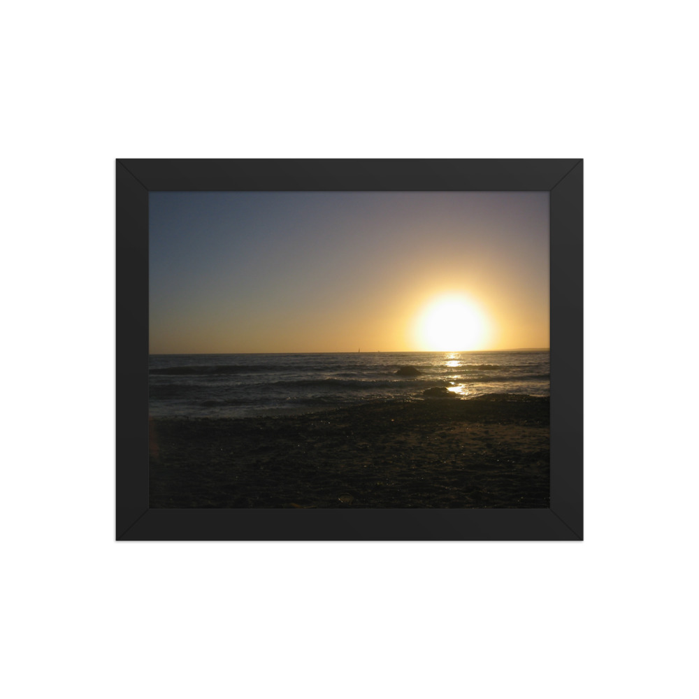 Punta, Enero VIII — framed print