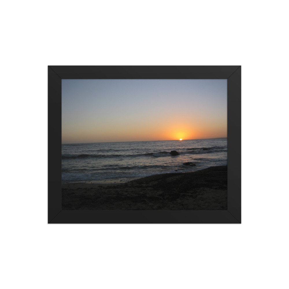 Punta, Enero XIII — framed print