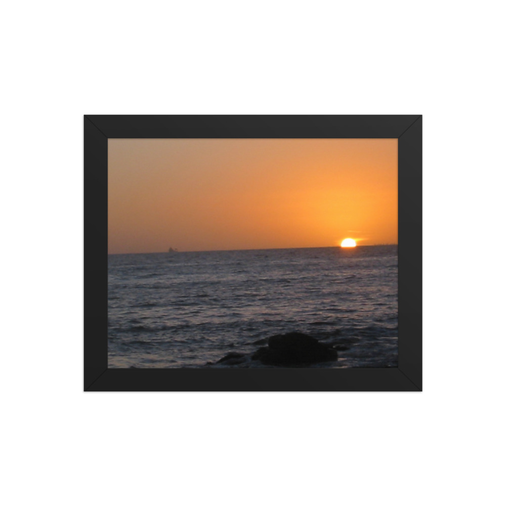 Punta, Enero XVI — framed print
