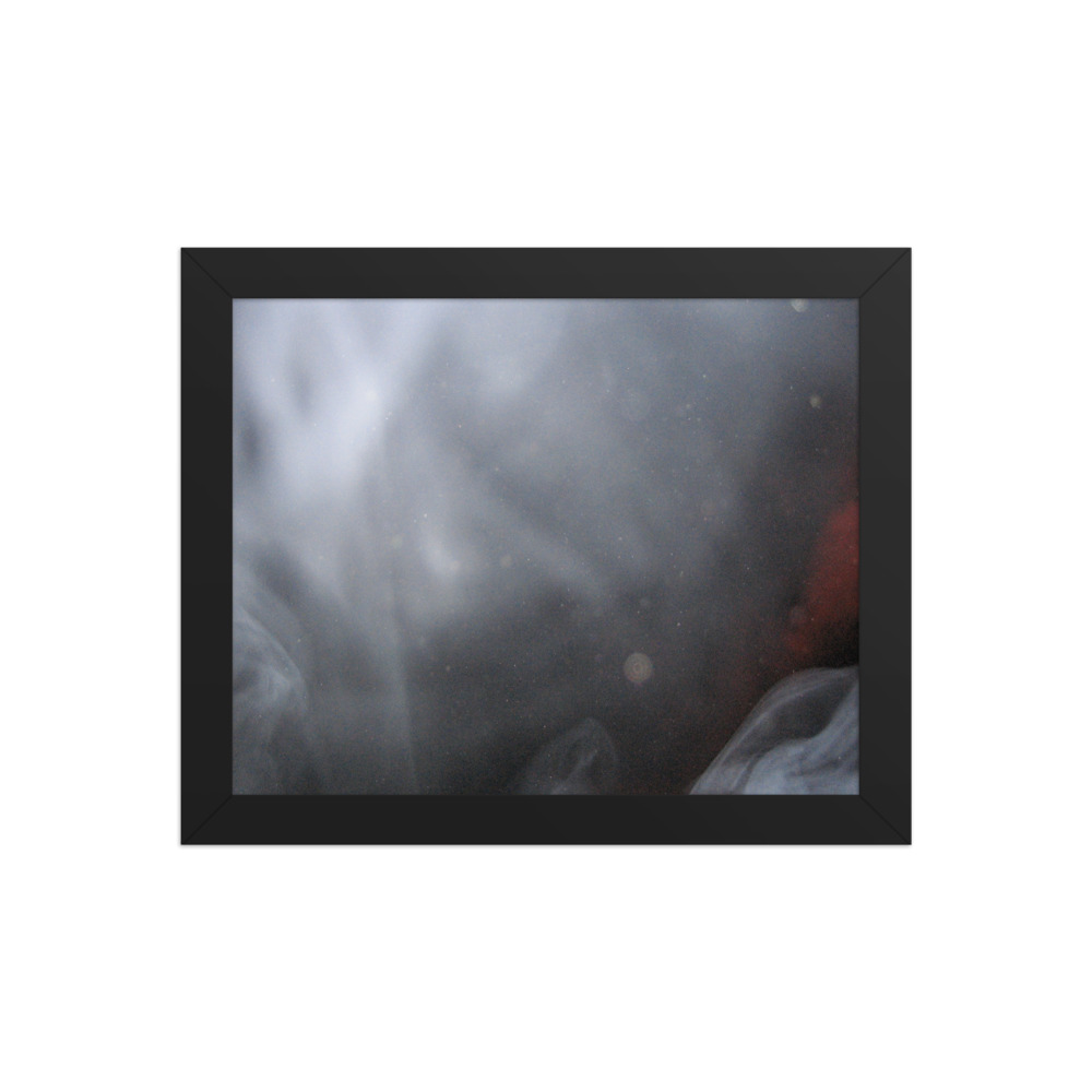 Smoke — framed print