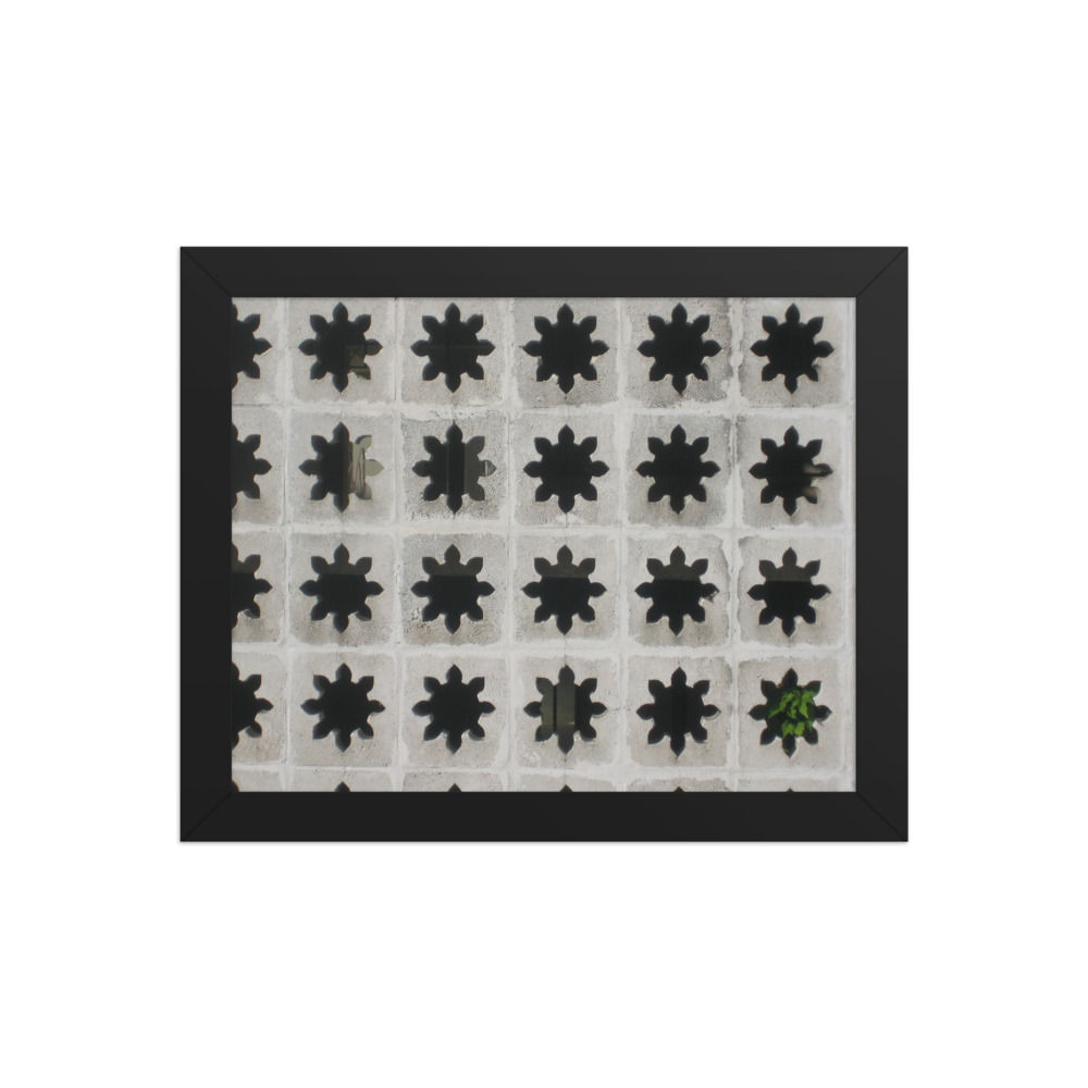 Stars — framed print