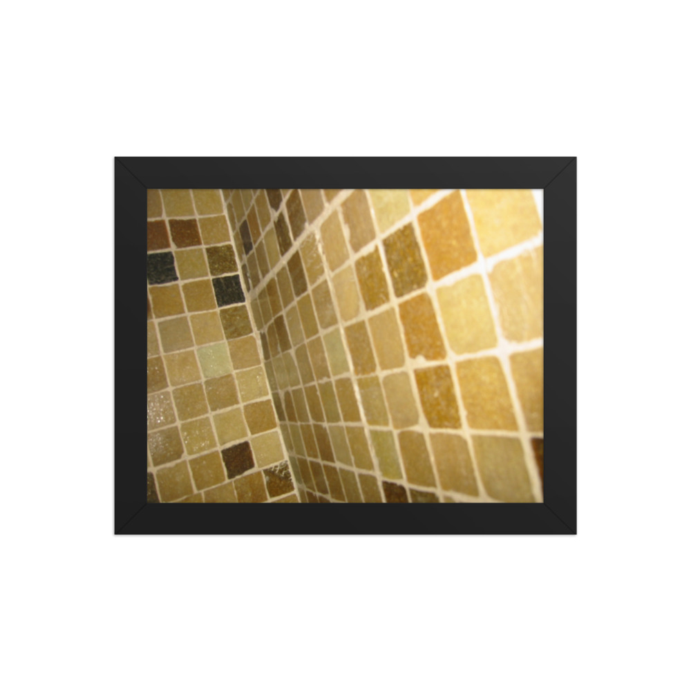 Tilework — framed print
